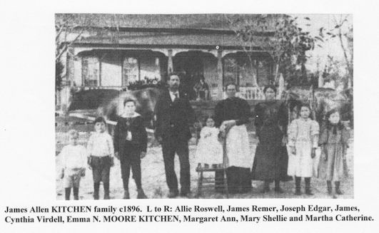 James Allen Kitchen family