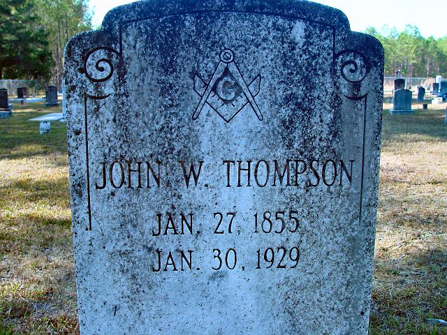 DSC01967.JPG - headstone of John W. Thompson