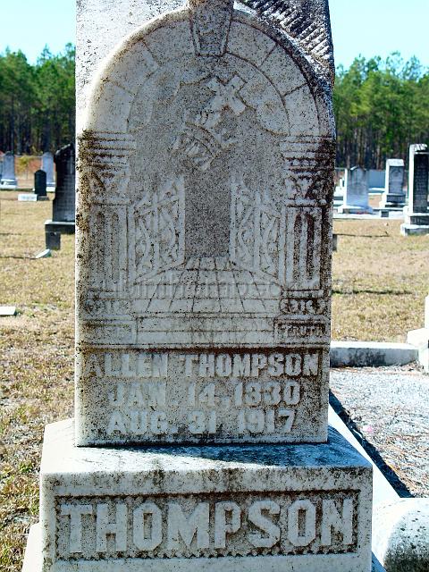 DSC01969.JPG - headstone of Allen Thompson