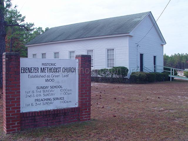 DSC01879.JPG - the Ebenezer Methodist Church was built in approx. 1876 and replaced the communities log Methodist Church which was located a short distance away